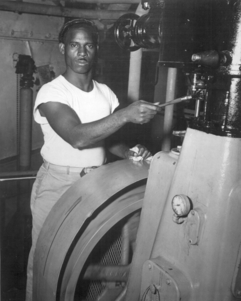 Arnold R. Fesser: oiler (17 years at sea), 1944, courtesy of the National Archives.