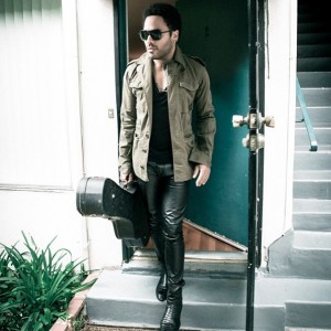 Musician Lenny Kravitz leaving a music session, 2014. © Lenny Kravitz, courtesy of Instagram.